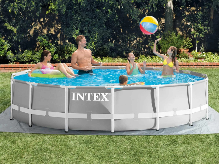 Каркасний басейн Intex 457 x 107 см 12 в 1 26724 (6941057414379) - зображення 9