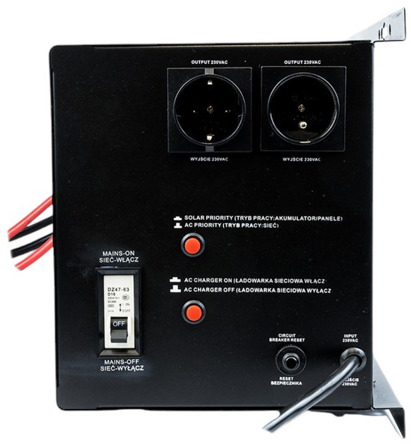 UPS Volt Polska Power Sinus 2400 12/230V 1600/2400 (3SP240012W) - obraz 6