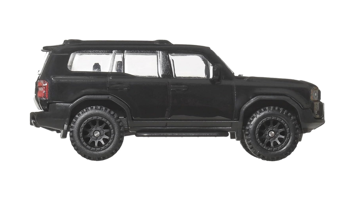 Машинка Premium Hot Wheels 2024 Toyota Land Cruiser Chase Off-Road 1:64 JBK75 Black - изображение 4