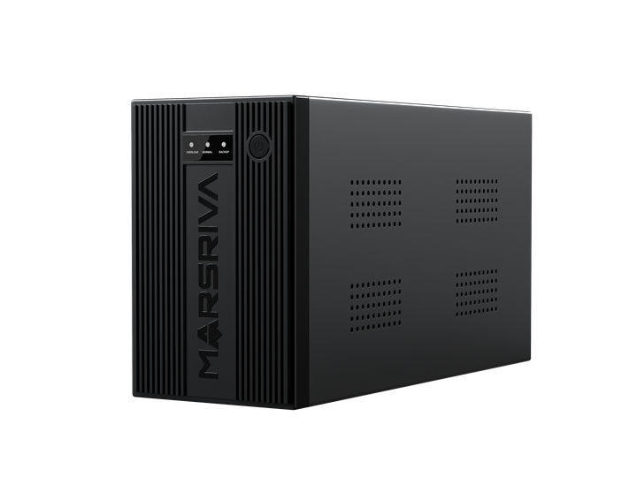 Источник бесперебойного питания (ИБП) Marsriva MR-UF1500 | 1500VA, с AVR для стабилизации напряжения, защита ПК и электроники - Фото 3 Источник бесперебойного питания (ИБП) Marsriva MR-UF1500 | 1500VA, с AVR для стабилизации напряжения, защита ПК и электроники - изображение 3