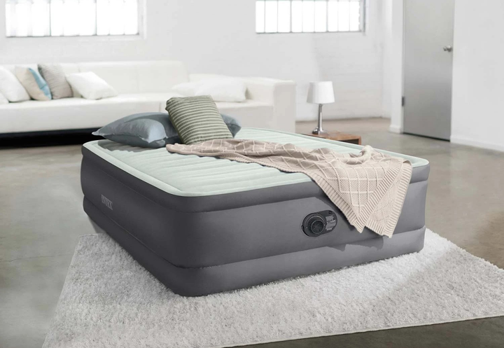 Materac dmuchany Intex 191 x 137 x 46 cm z wbudowaną pompką elektryczną 64904ND (6941057423487) - obraz 6