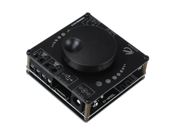 Аудио усилитель BauTech AP50L с Bluetooth 50 Вт х 2 jack 3.5 мм AUX USB-C - изображение 2