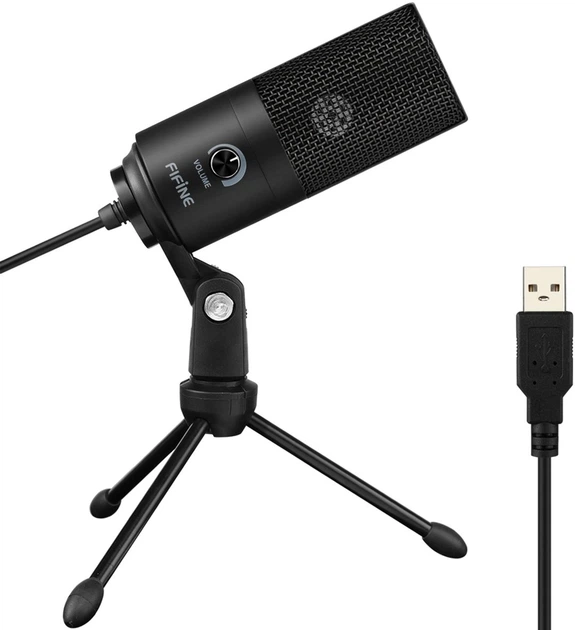 Студийный конденсаторный микрофон Fifine K669B - изображение 2