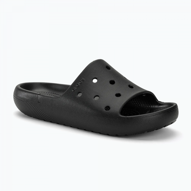 Шльопанці CROCS UNI Classic Slide v2 Whi M11 (45/46) Чорний 209401-001-Black - Фото 1 Шльопанці CROCS UNI Classic Slide v2 Whi M11 (45/46) Чорний 209401-001-Black - зображення 1