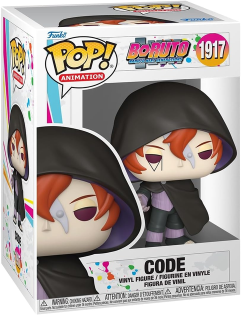 Figurka Funko POP! Animation Boruto Naruto Next Generations Code 1917 (0889698837064) - obraz 1