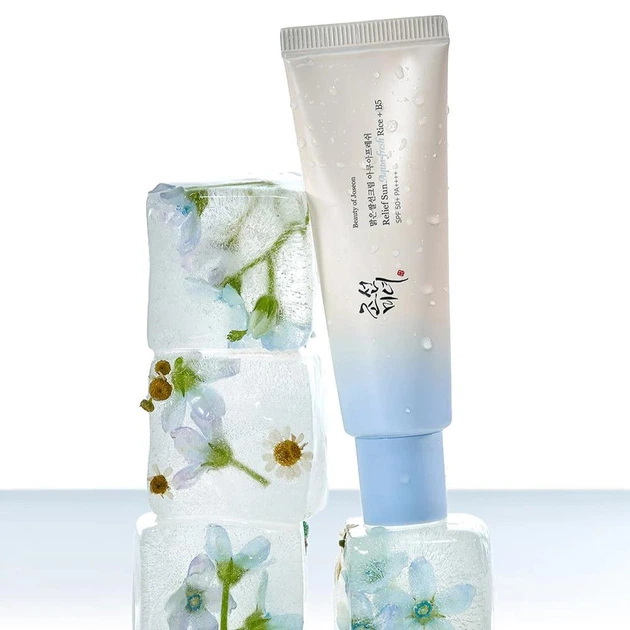 Krem przeciwsłoneczny Beauty of Joseon Relief Sun Aqua-Fresh z wodą ryżową i witaminą B5 SPF 50+ 50 ml (8809968130277) - obraz 2