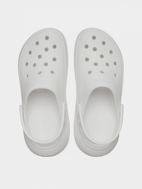 Сабо CROCS UNI Crush Clog FrGr M7/W9 (39-40) Білий 207521-100-White - изображение 4