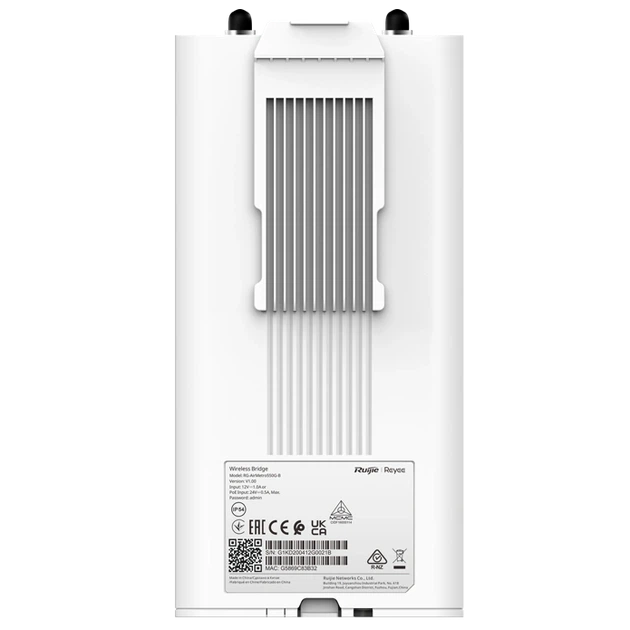 Точка доступу Ruijie Reyee RG-AirMetro550G-B (базова станція) PTMP - изображение 3