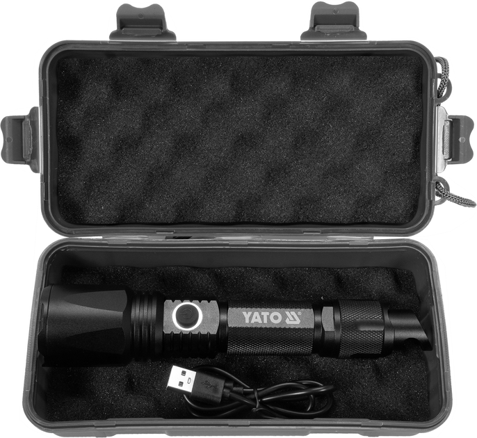 Latarka akumulatorowa Yato 10 w 900 lm ip 64 YT-08559 (5906083073618) - obraz 4