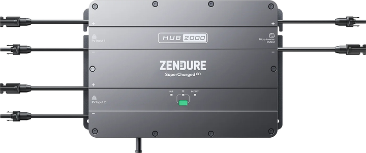 Hybrydowy inwerter Zendure SolarFlow HUB-2000 (ZDHUB2000-gy) - obraz 1