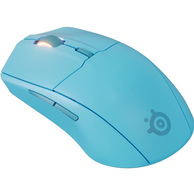 Беспроводная игровая мышка SteelSeries Rival 3 Gen 2 Wireless RGB 18000dpi Aqua Blue (62526) - изображение 2