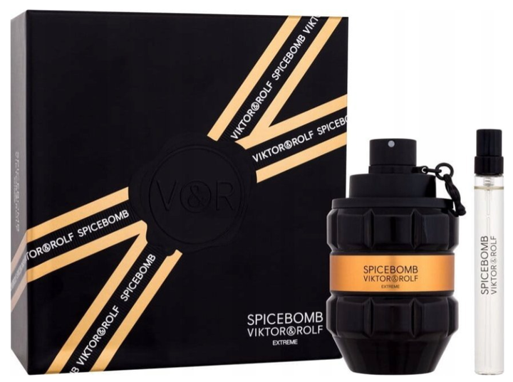 Набір для чоловіків Viktor & Rolf Spicebomb Extreme Парфумована вода 90 мл + Парфумована вода 10 мл (3614274308075) - зображення 1