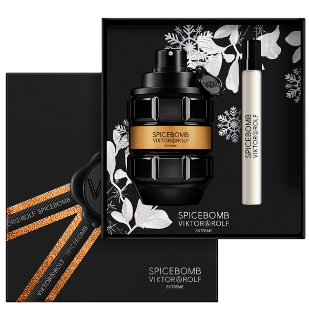 Набір для чоловіків Viktor & Rolf Spicebomb Extreme Парфумована вода 90 мл + Парфумована вода 10 мл (3614274308075) - зображення 2