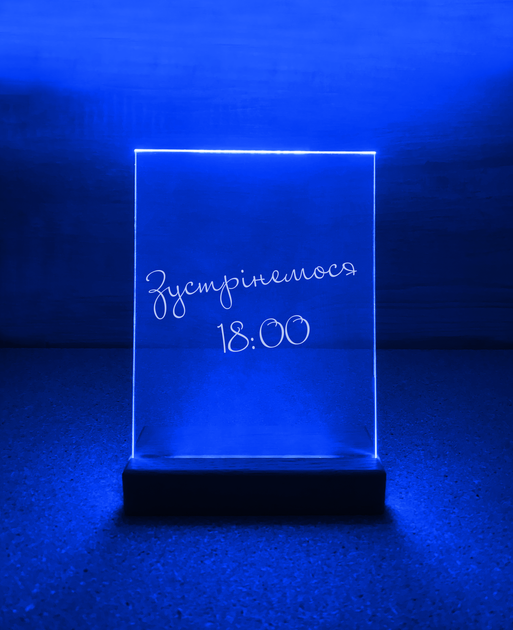 Нічник з нотатником для побажань (вертикальний, 15х20 см) - зображення 5