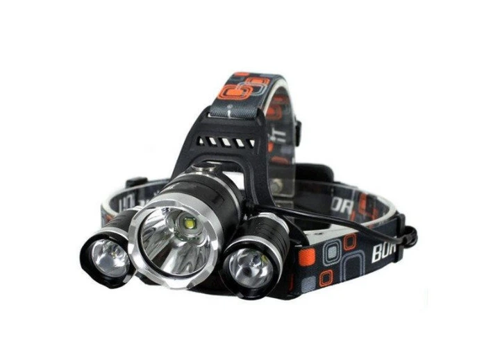 Налобный фонарь Bailong Police RJ-3000-T6 Универсальный налобный фонарик 3 LED - изображение 3