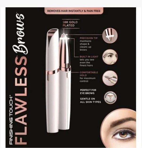 Женский триммер эпилятор для бровей Finishing Touch Flawless Brows - изображение 4