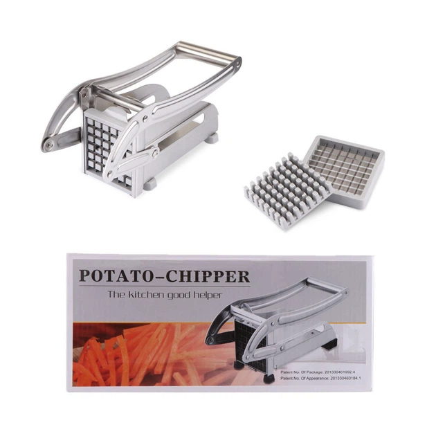 Машинка для нарізки картоплі фрі, ручна картофелерезка Potato Chipper Металева - зображення 2