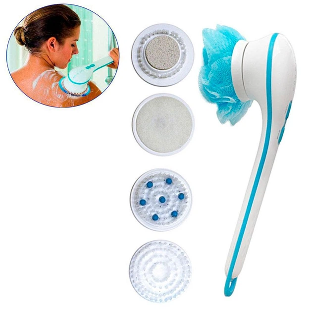 Массажная щетка для тела электрическая, щетка массажная электрическая Spin Spa Brush - изображение 2