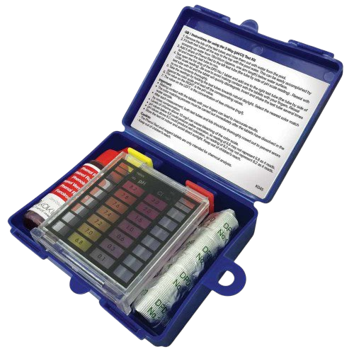 Набор средств по уходу за бассейном Стартовый 5в1 AquaDoctor Super Kit + поплавок и тестер для воды Набор химия для бассейна (VS1025) - изображение 3