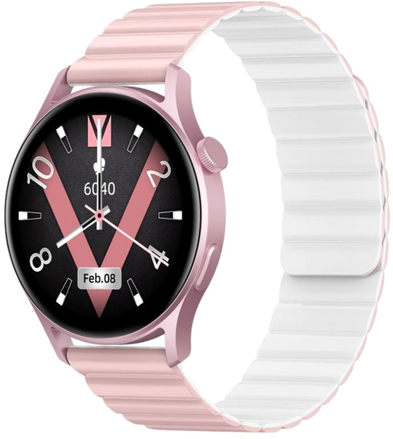 Смарт-годинник Kieslect Lady Calling Watch Lora 2 Pink (YFT2051EU) - зображення 1