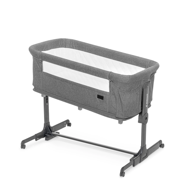 Дорожнє ліжечко Kidnort Snäckskal сіре (DD-100137) (5902983625599) - зображення 5