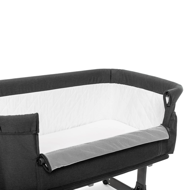 Łóżeczko turystyczne Kidnort Snäckskal czarne (DD-100337) (5902983625612) - obraz 13