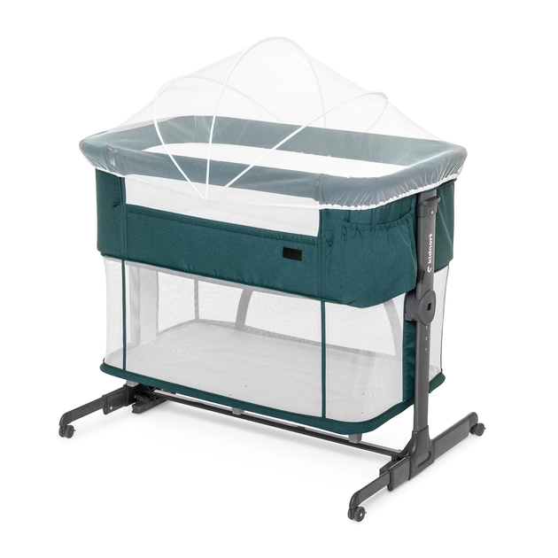 Дорожнє ліжечко Kidnort Snäckskal зелене (DD-100237) (5902983625605) - зображення 3