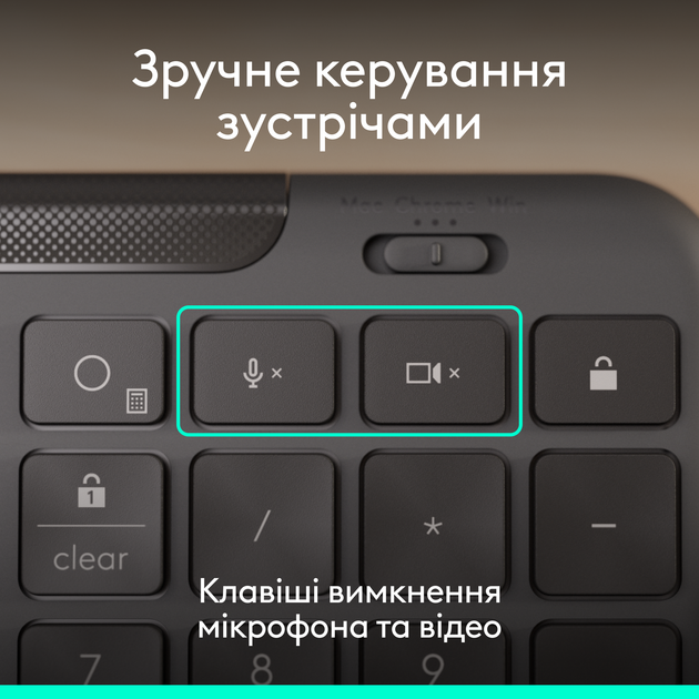 Комплект проводной Logitech Signature Slim MK620 USB Graphite (920-013349) - изображение 5