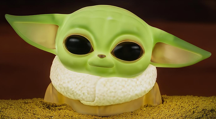 Lampka Paladone Baby Yoda LED PP7335MAN (5055964757328) - obraz 3