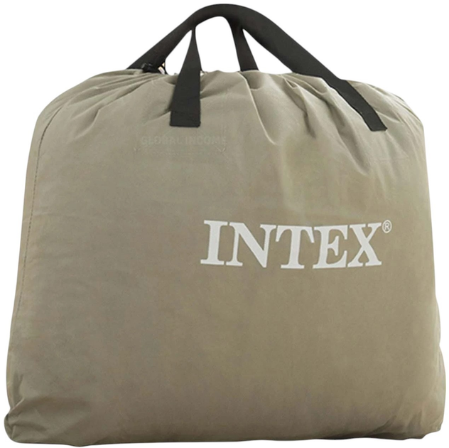 Надувний матрац Intex 203 x 152 x 42 см з вбудованим електричним насосом 64136ND (6941057422886) - зображення 5