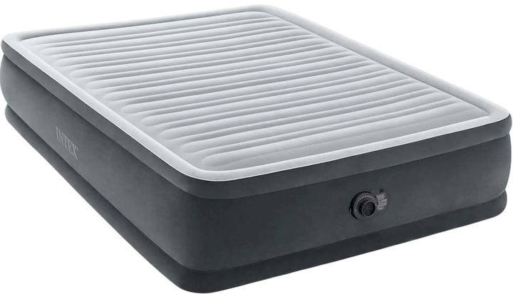 Materac dmuchany Intex 203 x 152 x 46 cm z wbudowaną pompką elektryczną 64414ND (6941057422954) - obraz 2