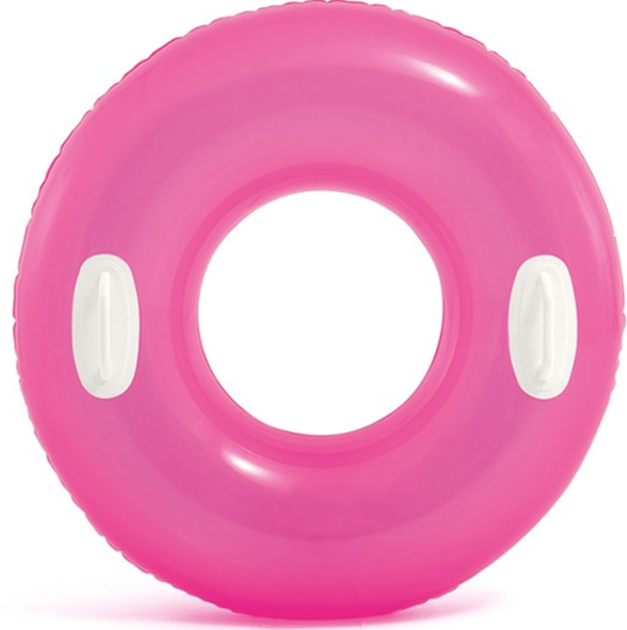 Надувной круг с ручками детский от 8 лет Intex 76см розовый (IND-59258-pink) - Фото 2 Надувной круг с ручками детский от 8 лет Intex 76см розовый (IND-59258-pink) - изображение 2