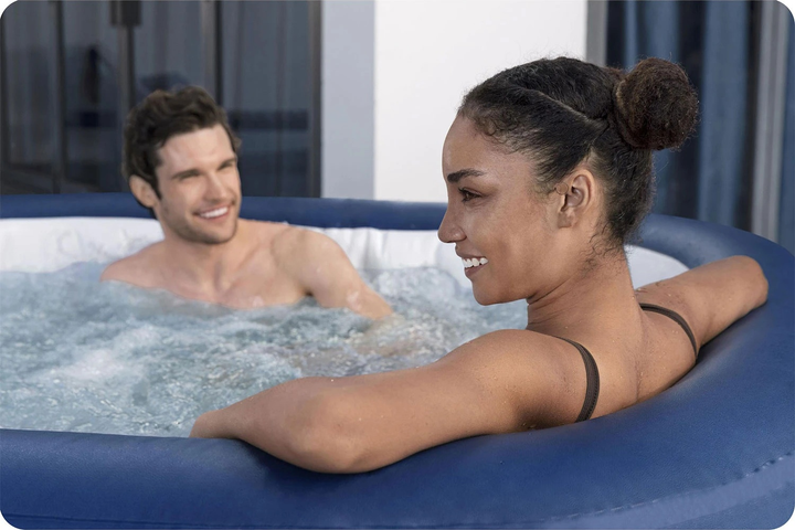 Jacuzzi dmuchane Bestway 180 x 71 cm 6-osobowe 6001H Lay-Z Miami (6941607369470) - obraz 5