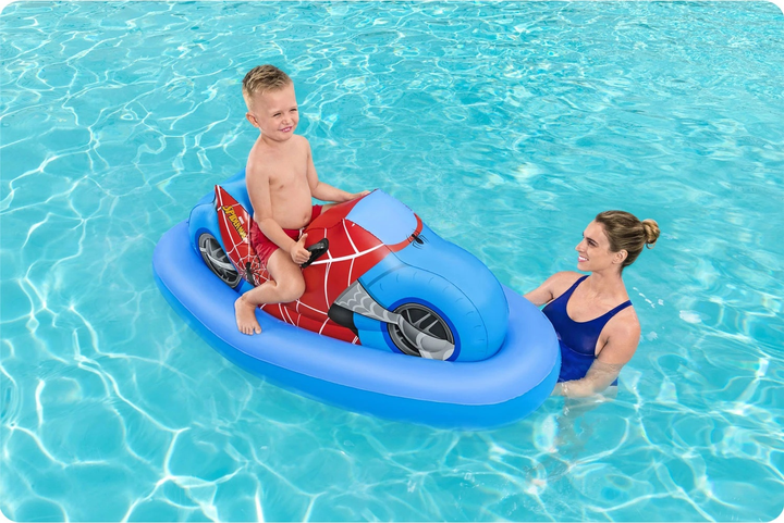 Dmuchany motor Bestway Spider-Mana 98794 170 x 84 cm (6941607331880) - obraz 9