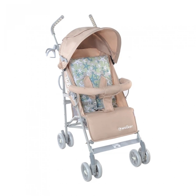 Прогулочная коляскатрость Babycare Walker Beige (SB0001) фото