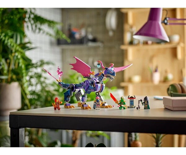 Конструктор LEGO NINJAGO Майстер дракона Ронту (71842) – іграшки з