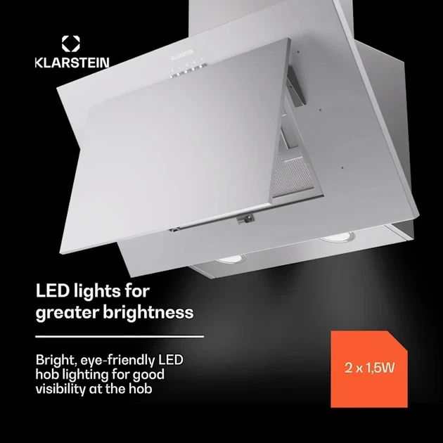 Вытяжка Klarstein Athena 60 Белый Б/У - изображение 2