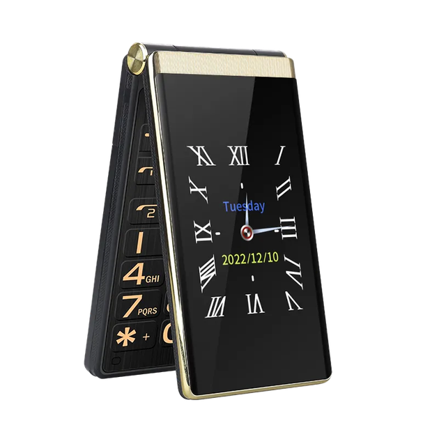 Мобильный телефон Tkexun Happyhere YEEMI M1 Gold - изображение 2