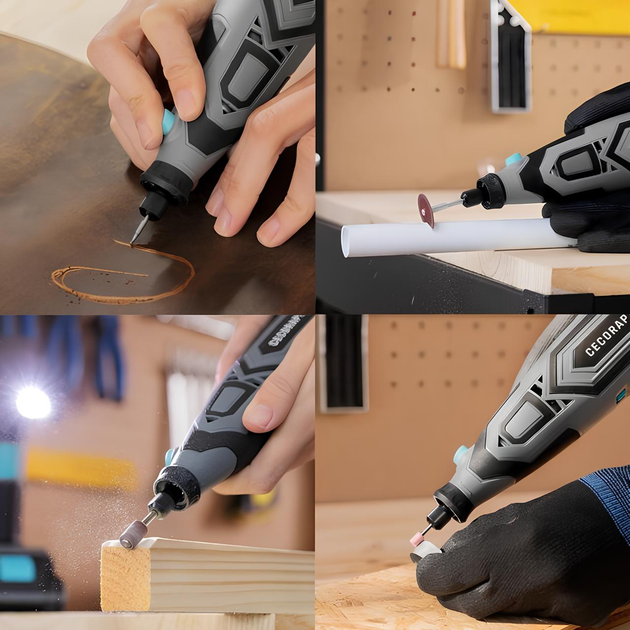 Багатофункціональний інструмент Cecotec CecoRaptor Polish and Sand 1200 Ultra (8435675100182) - зображення 4