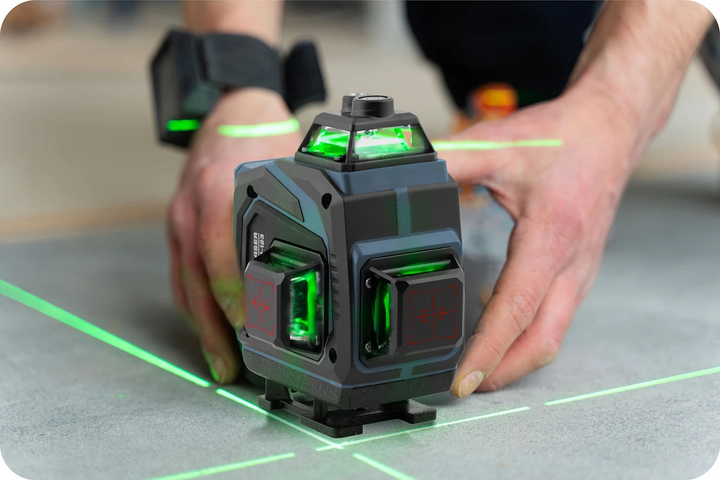 Laser krzyżowy Humberg HM-170 ze statywem (5903890629977) - obraz 6
