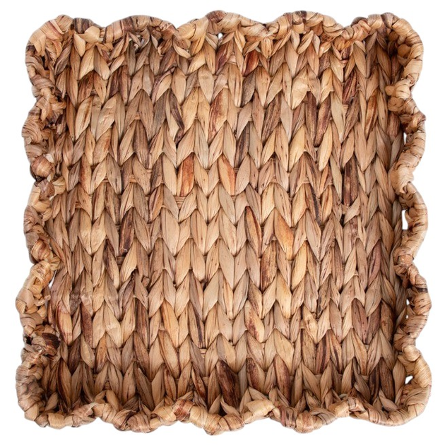 Taca dekoracyjna Homla Hyacinth z hiacyntu wodnego 33 × 33 × 5.5 cm (5906496728297) - obraz 2