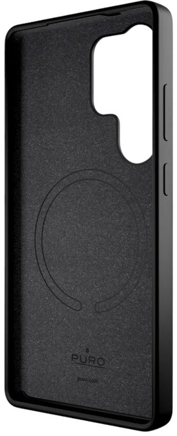 Etui Puro Cover Icon Mag Pro do Samsung Galaxy S25 Ultra Black (8018417499852) - obraz 2