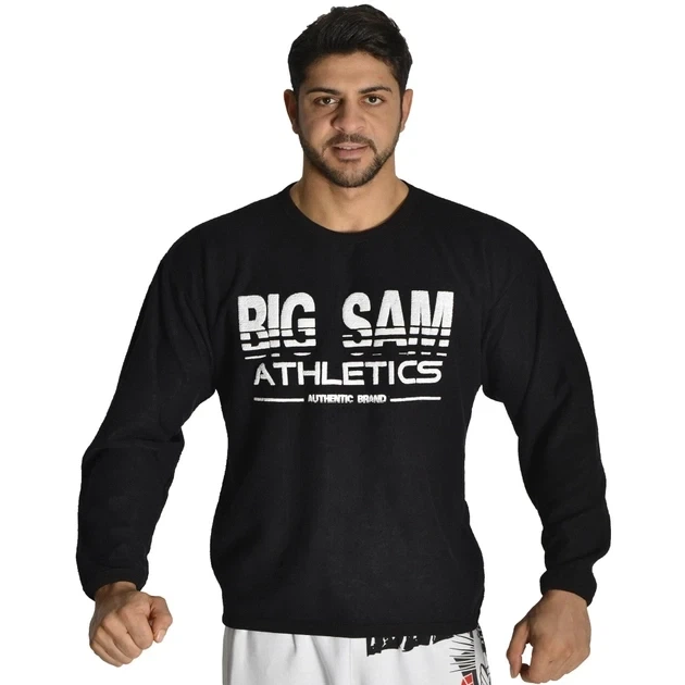 Реглан Big Sam 4694 М Чорний - зображення 2