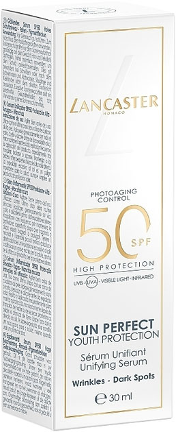 Serum do twarzy Lancaster Sun Perfect Unifying SPF50 30 ml (3616305266309) - obraz 3
