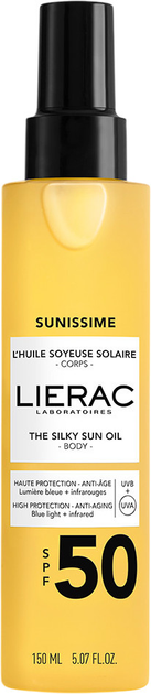 Сонцезахисна олія для тіла Lierac Sunissime SPF50 150 мл (3701436928803) - зображення 1