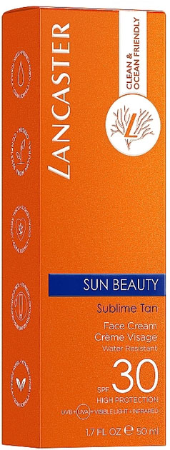 Сонцезахисний крем Lancaster Sun Beauty SPF30 50 мл (3616306127562) - зображення 3