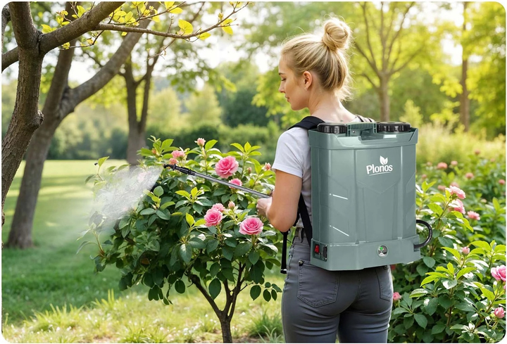 Обприскувач акумуляторний Plonos PL-602 Green (5903890626723) - зображення 11