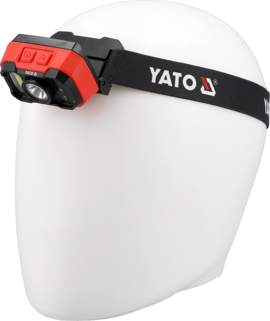 Ліхтар налобний Yato 1000 лм акумуляторний з датчиком руху YT-085942 (5906083112027) - зображення 3
