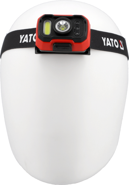 Ліхтар налобний Yato 1000 лм акумуляторний з датчиком руху YT-085942 (5906083112027) - зображення 4