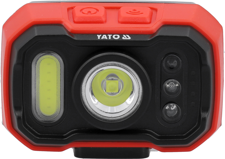 Ліхтар налобний Yato 1000 лм акумуляторний з датчиком руху YT-085942 (5906083112027) - зображення 5
